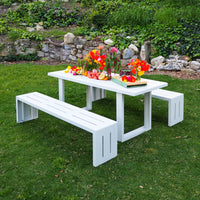 SR ALUMINUM TABLE SET