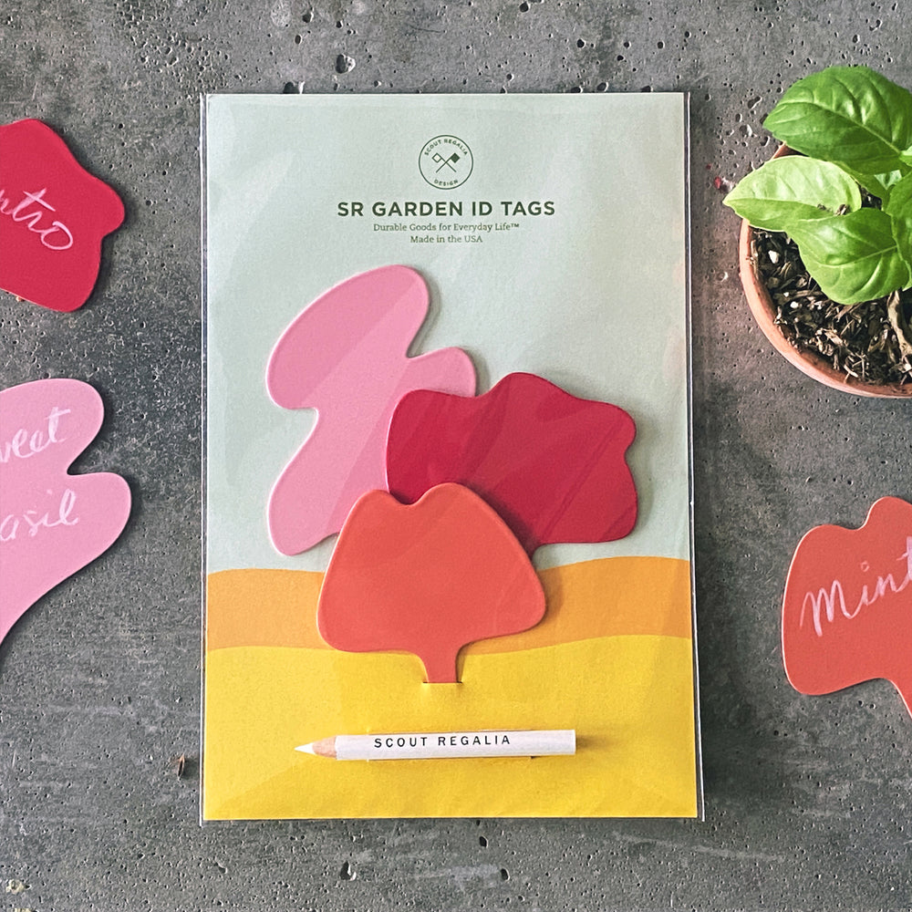 garden tags for plants in grow bags Scout Regalia Garden ID Tags | Reusable | Made in USA